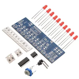 NE555 + CD4017 Water Flowing Light LED Module DIY Kit image 1