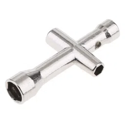 Hexagonal Mini Cross Wrench Sleeve Nut Tool for M2/M2.5/M3/M4 Hex Nut image 1