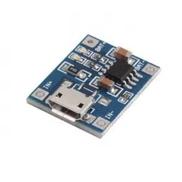 TP4056 1A Li-Ion Lithium Battery Charging Module - Micro B USB image 1
