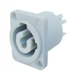 MX 3 Pin Powercon Female Socket Connector MX3MPB 20 Amp 250V (MX-2832) image 1