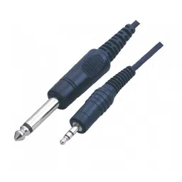 MX P-38 Mono Male Plug To MX EP Stereo Male Plug 3.5mm Cord 5 Meter (MX-2570B) image 1