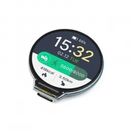 Waveshare RP2040 MCU Board, With 1.28inch Round LCD, accelerometer and gyroscope Sensor image 1