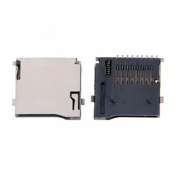 Micro SD Card Connector Push-Push Type 9 Pin Surface Mount image 2