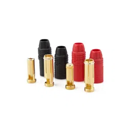 AS150 Anti Spark Self Insulating Gold Plated Bullet Connector - 1 Pair image 1