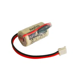 SANYO CR14250SE 3V Lithium Battery with Plug image 1
