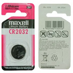 Maxell CR2032 (Original) 3V Lithium Coin Cell Battery Industrial Grade image 2