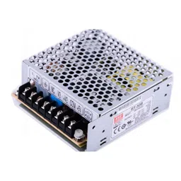 RT-50B Mean Well SMPS (5V 4A), (12V 2A) and (-12V 0.5A) - 50W Triple Output Metal Power Supply image 1