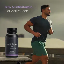 Nutrabay Pro Active Multivitamin for Men - 25 Vital Vitamins & Minerals with Zinc, Vitamin C, Vitamin D and Multiminerals, Enhances Energy, Stamina & Immunity - 30 Veg Tablets image 5