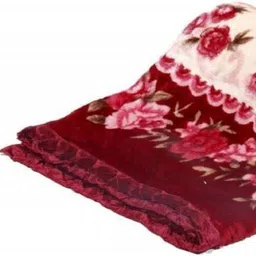 swikon star Floral Single Mink Blanket for Heavy Winter image 2