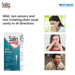 WEST-COAST Salin Nasal Drops Safe & Gentle Enough for Children & infants| Help you Breathe Better - 10ml image 4