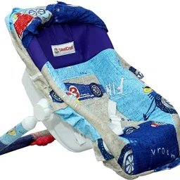 baby tone 10 in 1 Carry Plastic Cot/Bouncer with Mosquito Net and Swinging Ropes Rocker and Bouncer image 4