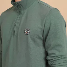 highlander Men Full Sleeve Solid Sweatshirt image 5