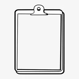 kebica Transparent Exam Pad Best for Students in All Exams 9X13 Inc image 3