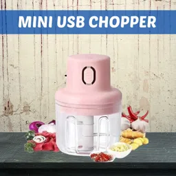 sacro Chopper (Electric Rechargeable Chopper) for Kitchen Vegetable Garlic Onion Q186 Electric Vegetable & Fruit Chopper-picture-23