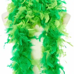 kanabee Fluffy Feather Boa Strip Dressup Costume Party Wedding, Party Theme Feather Sash-picture-19