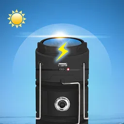 viktop Multicolor Plastic Hanging Lantern image 2