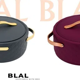 blal Plastic Thermoware Casserole Set | Insulated Hot Pot for Kitchen & Dining Pack of 2 Thermoware Casserole Set image 1
