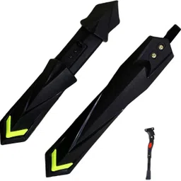 cozycool Bicycle Front & Rear Mudguard with Long Patti Fitting & Premium Side Kick Stand Full Length Front & Rear Fender-picture-11