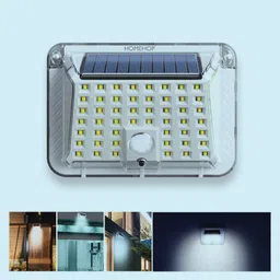 Homehop Solar Wall Lights Automatic Outdoor Waterproof LED Decoration Garden Lamp-image-70