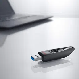 SanDisk Ultra USB 3.0 SDCZ48-128G-U46 128 GB Pen Drive Compatible with Laptop, Audio Player, Desktop Computer, Television USB 3.0 Plastic Case image 4