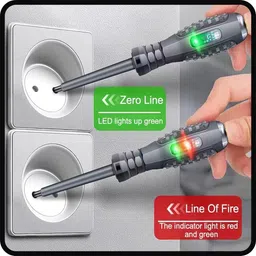 bosig High Torque Alloy Dual Light Color Light Measuring Electric Pen Standard Screwdriver image 2