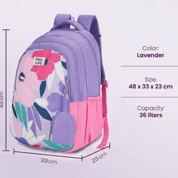 pro life Large 36 L Laptop Backpack School College Coaching Tution High Quality Bag For Girl image 4