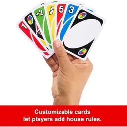 wooh UNO Card Game + UNO Flip Card Game (Pack of 2) | Family Fun Party Game image 3