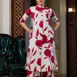 moti creation Women Viscose Rayon Kurta Palazzo Set-picture-19