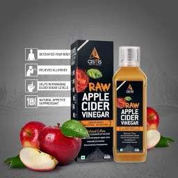 AS-IT-IS Nutrition Raw Apple Cider Vinegar with Mother (No flavor, Raw Apple Cider Vinegar - 500ml) image 5