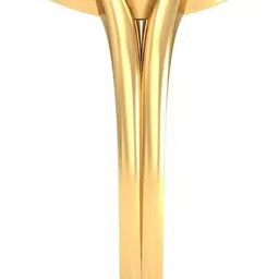 avsar AVR692YB 14kt Cubic Zirconia Yellow Gold ring image 3