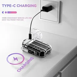 blayou in1 Dual Arc Windproof Flameless Cigarette Lighter with Torch Rechargeable POCKET LIGHTER Pocket Lighter image 5