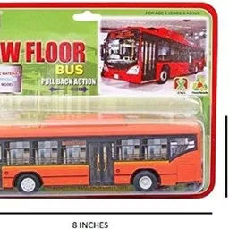 centy Low floor Bus City Bus Pull back action, image 3