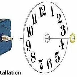 viaanish Analog 18 cm X 18 cm Wall Clock image 3