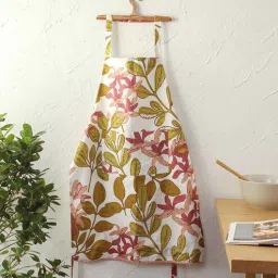 house this Murungai Pink Cotton Apron-picture-11