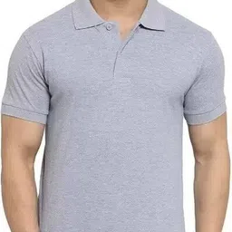 sm shayam creation Pack of 2 Men Printed Polo Neck Polycotton Multicolor T-Shirt image 4