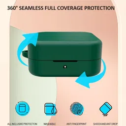 CRUIC Silicone Latch Earbuds Case For CMF by Nothing Buds image 4