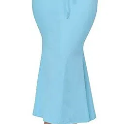 VDIHATA FASHION Sky Blue Stretchable Fish Cut Saree Shapewear Lycra Petticoat For Women Lycra Blend Petticoat-image-19