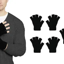 akido Solid Winter Men Gloves-picture-27