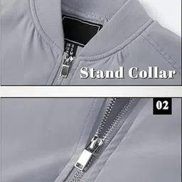 indocloth Men Solid Casual Jacket image 4