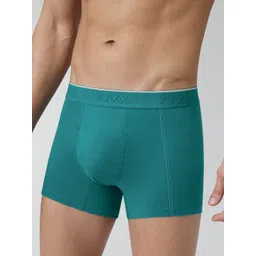 XYXX Men Solid Cotton Crux Trunk image 2