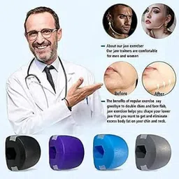KANAKADHARA Jawline Exerciser Tool Men & Women, Face Neck & Jaw Toner, Jaw Exerciser, Jawline Exerciser Helps Reduce Craving Stress, Jawline Shaper (Indian, Multicolor) image 2