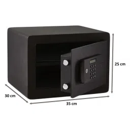 Yale 18.6 Litres Digital Safety Locker (1 Shelve, YSEM/250/EG1, Black) image 2