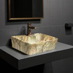inletcera Premium Designer Ceramic Wash basin 16x12(M43) (16x12x5)(M43)Tap-1 Wall Hung Basin-picture-48