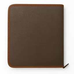 kittu faux leather file folder image 2