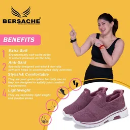 bersache Sneaker, Loafers ,Casual With Extra Comfort Casuals For Women image 2