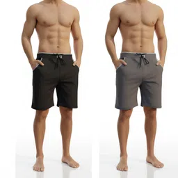 trinetra enterprise Pack of 2 Solid Men Boxer-picture-22