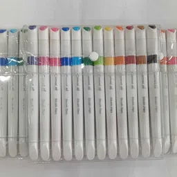 jain associates Brush Pen Superfine Nib Sketch Pen with Washable Ink image 3