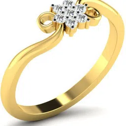 avsar AVR399A 18kt Yellow Gold ring image 5