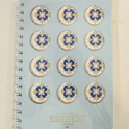 blissto Vintage trend Spiral Notebook A5 Notebook Ruled 150 Pages-picture-34