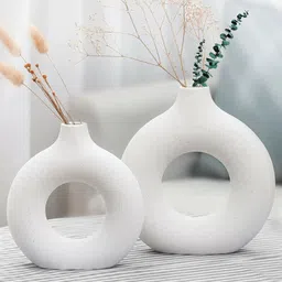 samikshadecor Ceramic Vase image 1